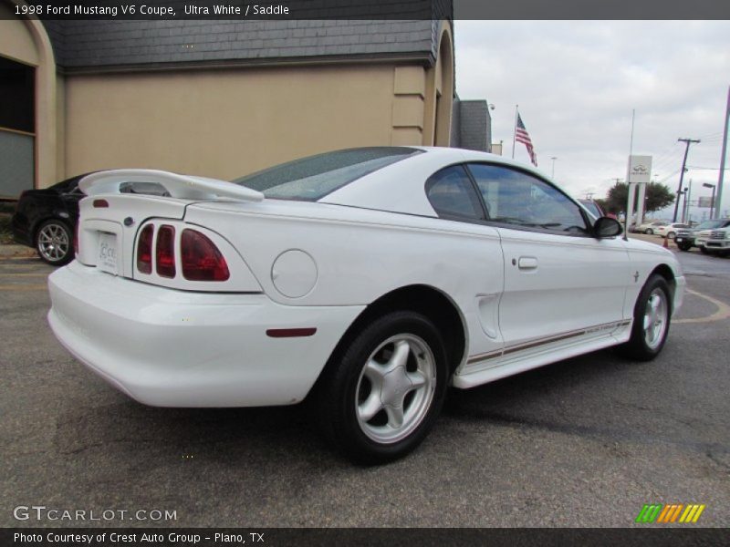  1998 Mustang V6 Coupe Ultra White