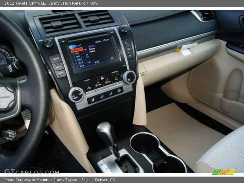 Sandy Beach Metallic / Ivory 2012 Toyota Camry LE