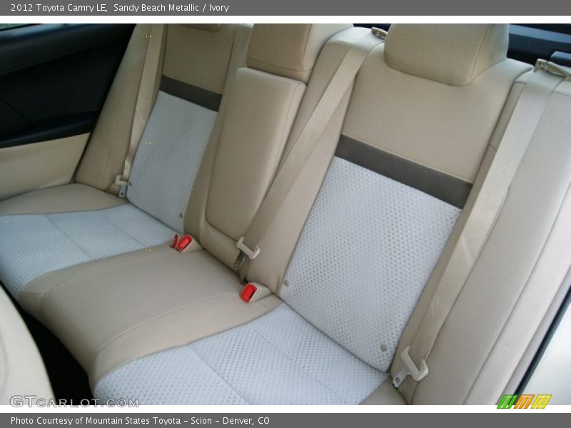Sandy Beach Metallic / Ivory 2012 Toyota Camry LE