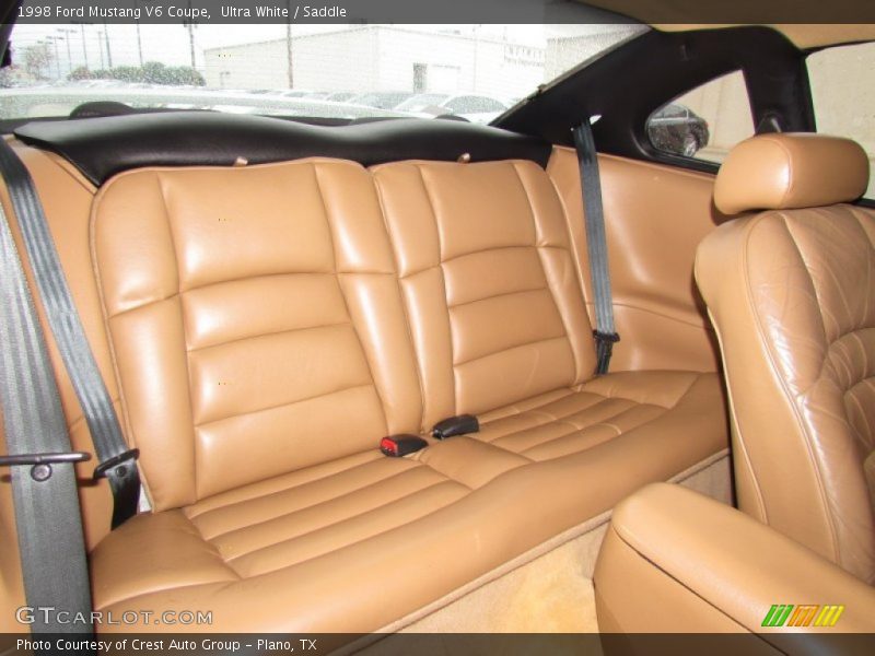  1998 Mustang V6 Coupe Saddle Interior