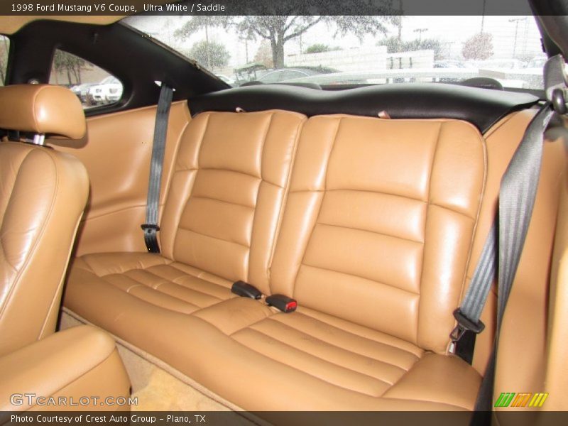 1998 Mustang V6 Coupe Saddle Interior