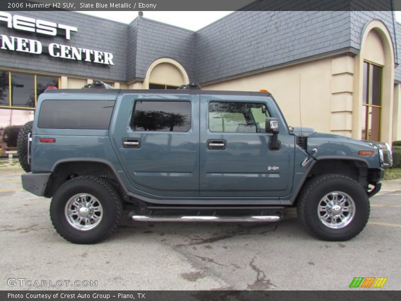 Slate Blue Metallic / Ebony 2006 Hummer H2 SUV