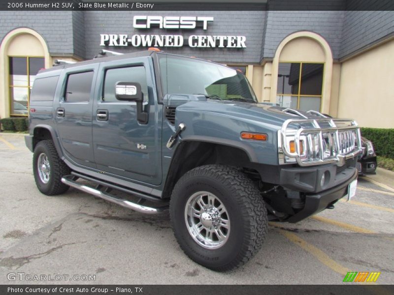 Slate Blue Metallic / Ebony 2006 Hummer H2 SUV