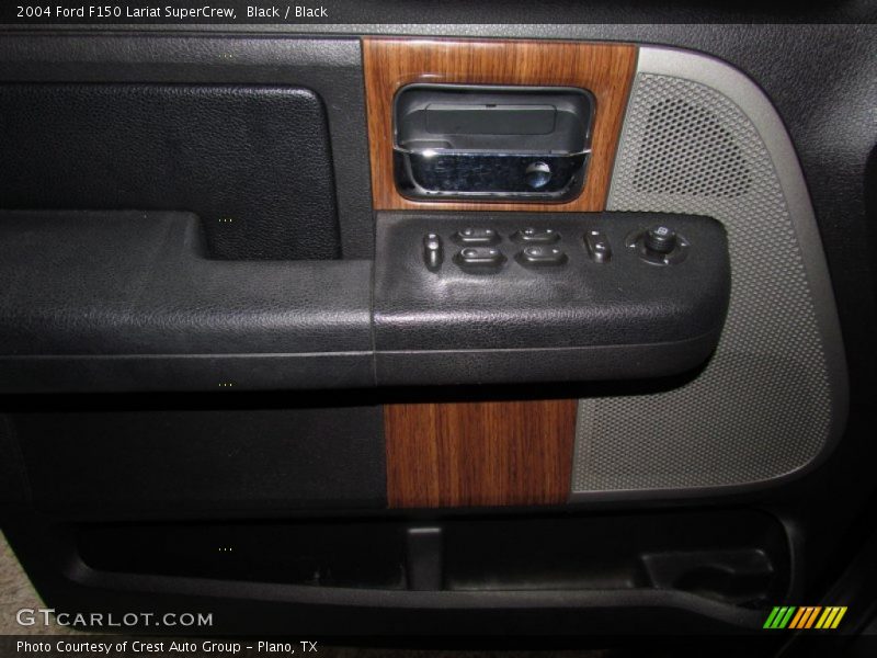 Black / Black 2004 Ford F150 Lariat SuperCrew