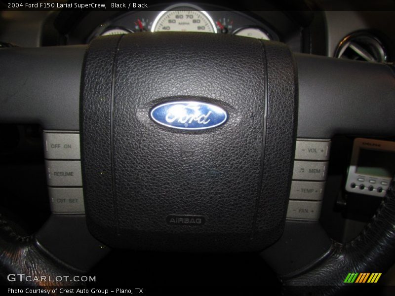 Black / Black 2004 Ford F150 Lariat SuperCrew