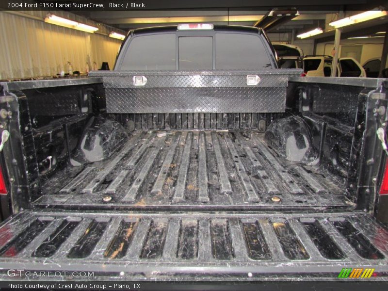 Black / Black 2004 Ford F150 Lariat SuperCrew