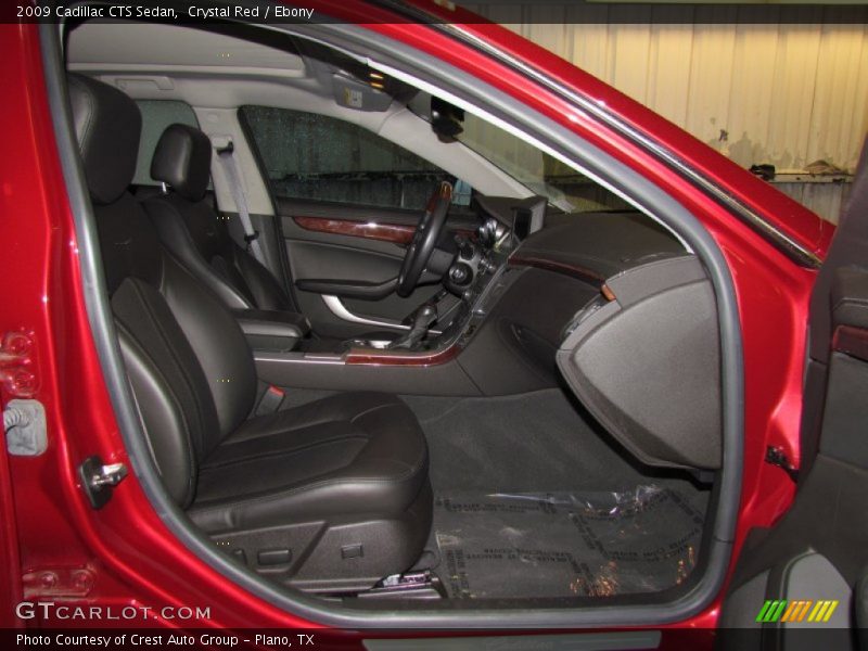 Crystal Red / Ebony 2009 Cadillac CTS Sedan