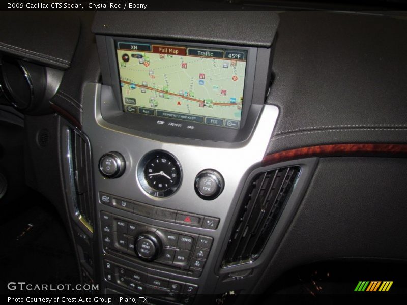 Crystal Red / Ebony 2009 Cadillac CTS Sedan