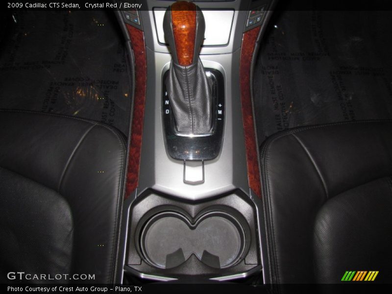 Crystal Red / Ebony 2009 Cadillac CTS Sedan