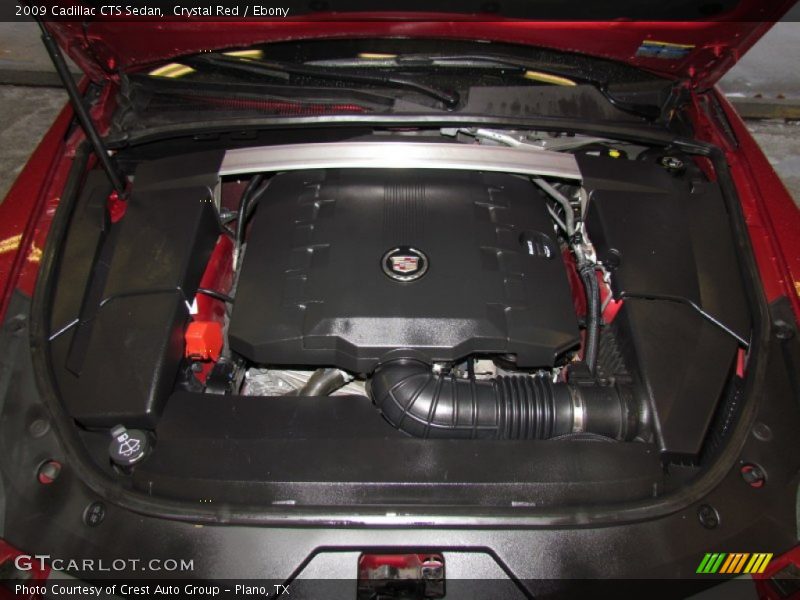 Crystal Red / Ebony 2009 Cadillac CTS Sedan
