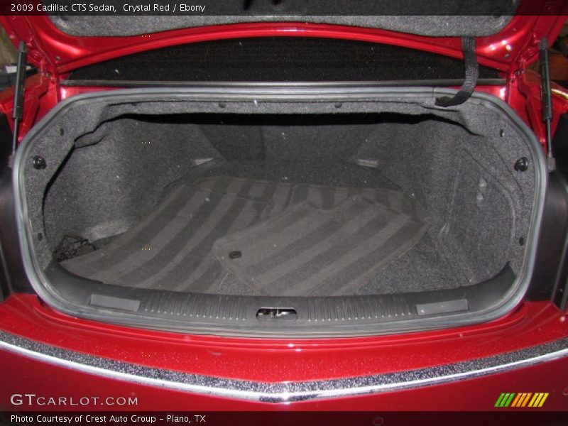 Crystal Red / Ebony 2009 Cadillac CTS Sedan