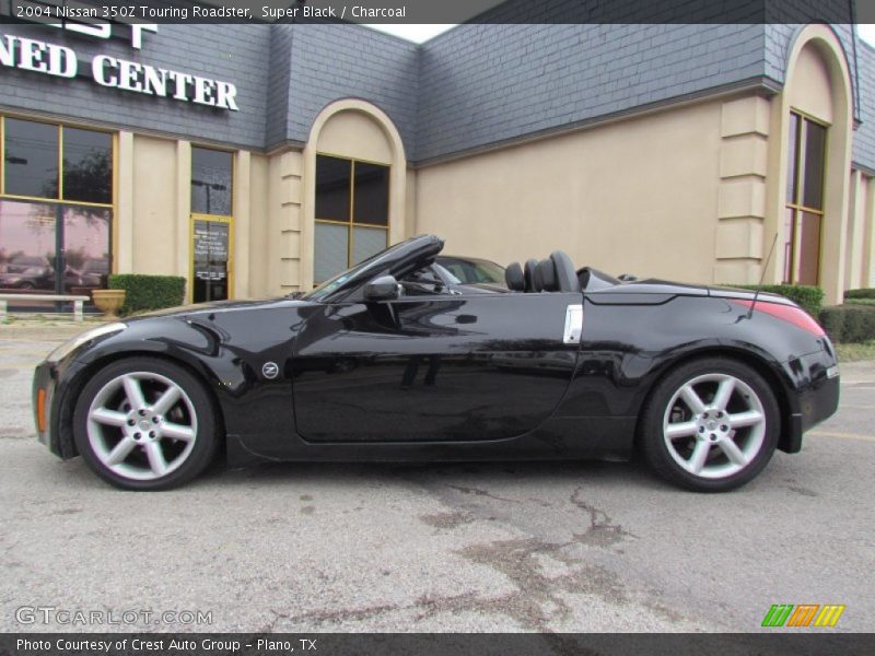 Super Black / Charcoal 2004 Nissan 350Z Touring Roadster