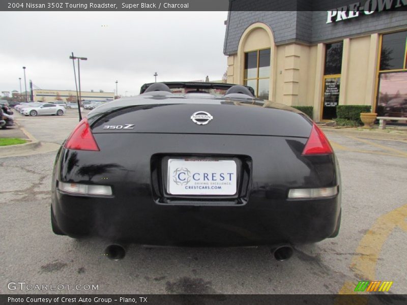 Super Black / Charcoal 2004 Nissan 350Z Touring Roadster
