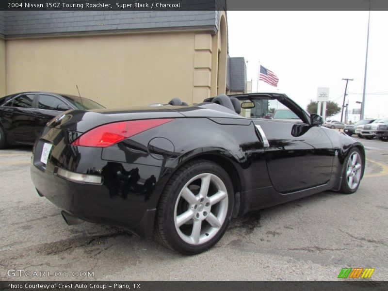 Super Black / Charcoal 2004 Nissan 350Z Touring Roadster