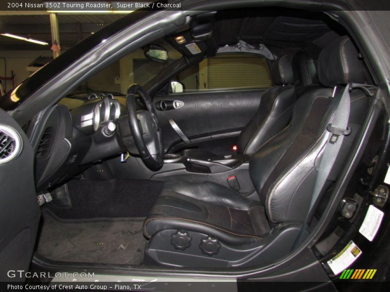Super Black / Charcoal 2004 Nissan 350Z Touring Roadster