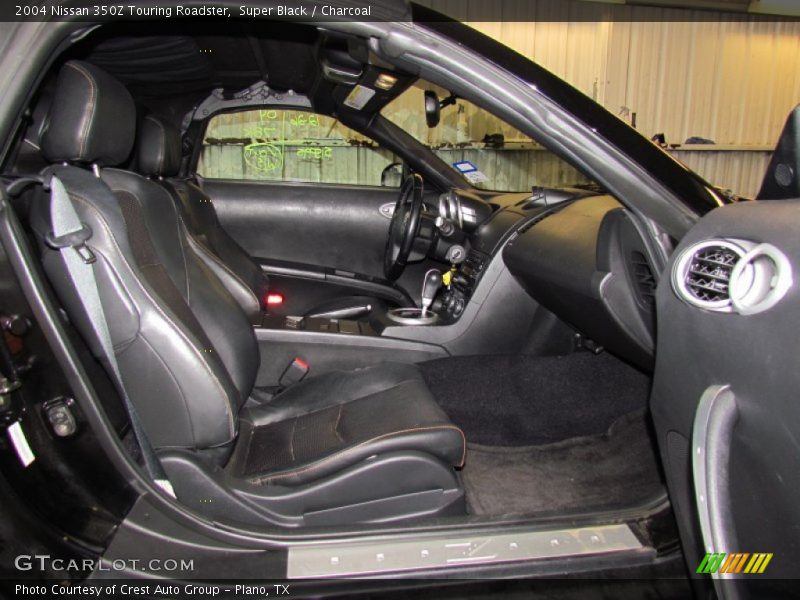 Super Black / Charcoal 2004 Nissan 350Z Touring Roadster