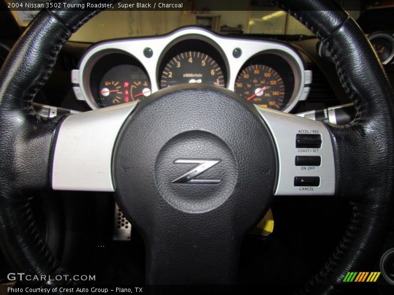 Super Black / Charcoal 2004 Nissan 350Z Touring Roadster