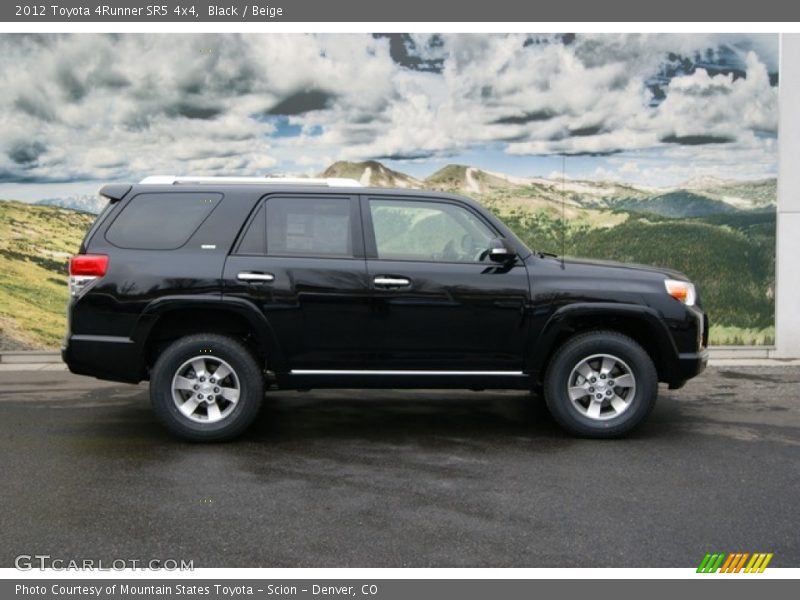 Black / Beige 2012 Toyota 4Runner SR5 4x4