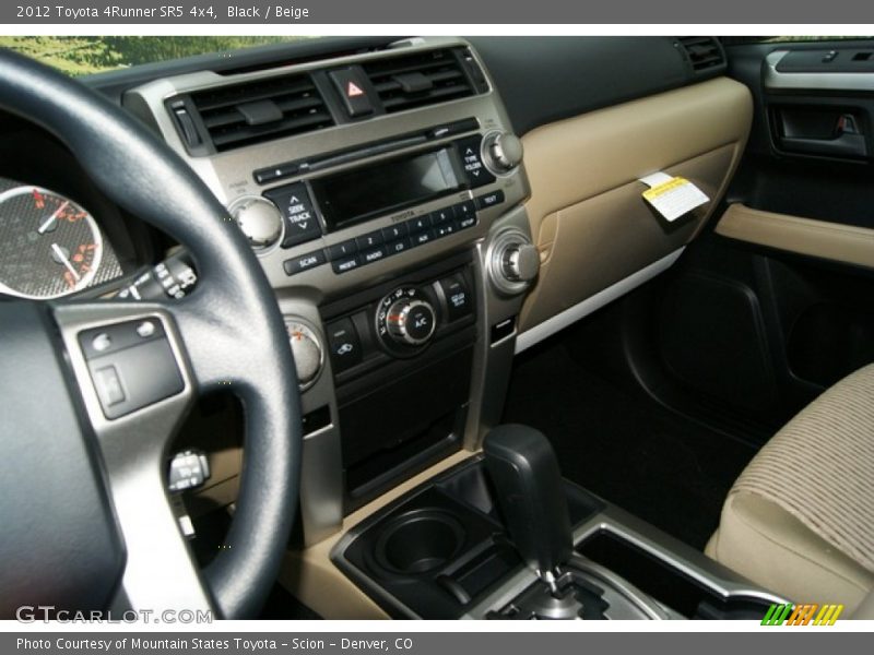 Black / Beige 2012 Toyota 4Runner SR5 4x4