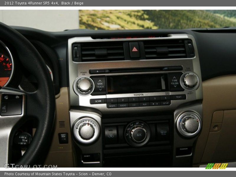 Black / Beige 2012 Toyota 4Runner SR5 4x4