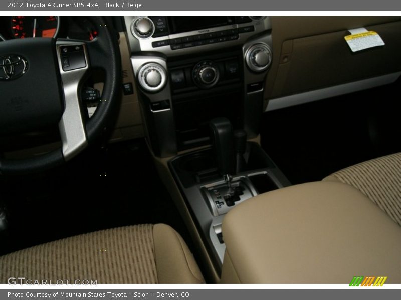 Black / Beige 2012 Toyota 4Runner SR5 4x4