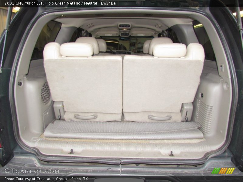 Polo Green Metallic / Neutral Tan/Shale 2001 GMC Yukon SLT