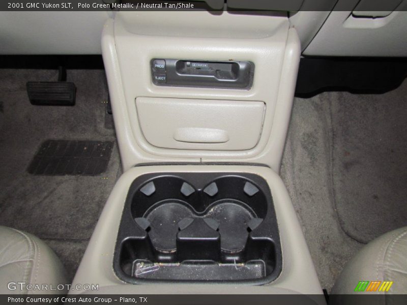 Polo Green Metallic / Neutral Tan/Shale 2001 GMC Yukon SLT