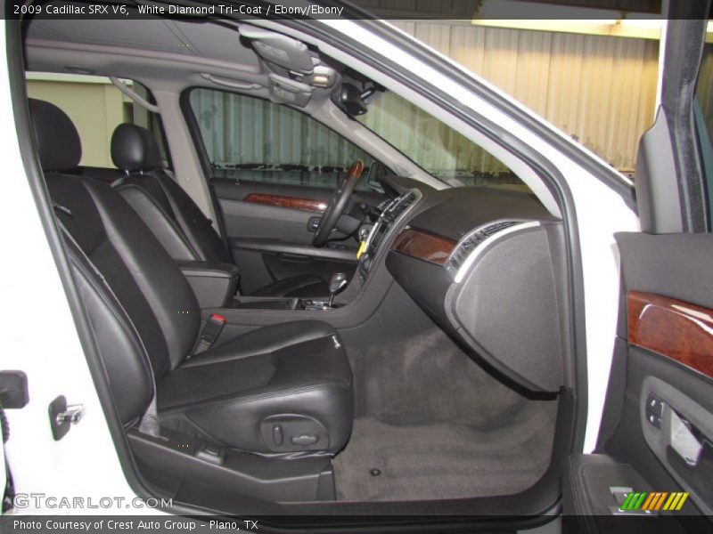 White Diamond Tri-Coat / Ebony/Ebony 2009 Cadillac SRX V6