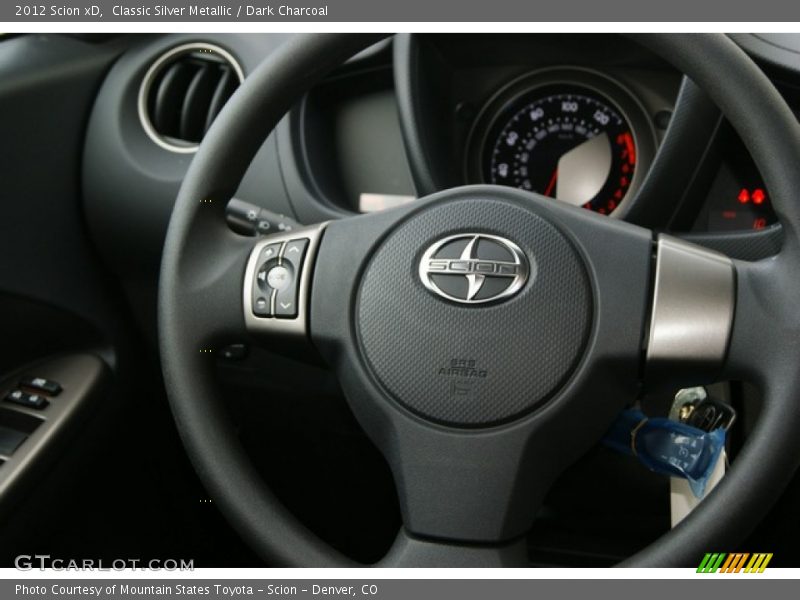 Classic Silver Metallic / Dark Charcoal 2012 Scion xD