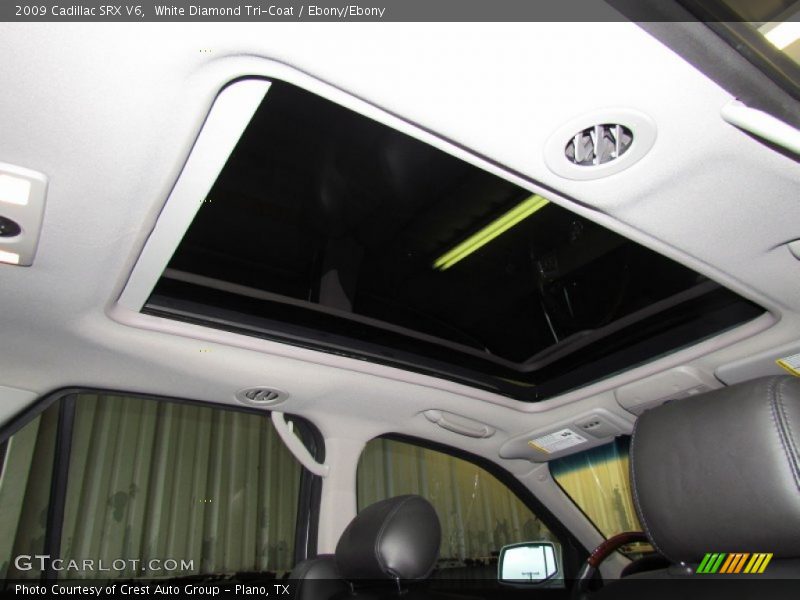 White Diamond Tri-Coat / Ebony/Ebony 2009 Cadillac SRX V6