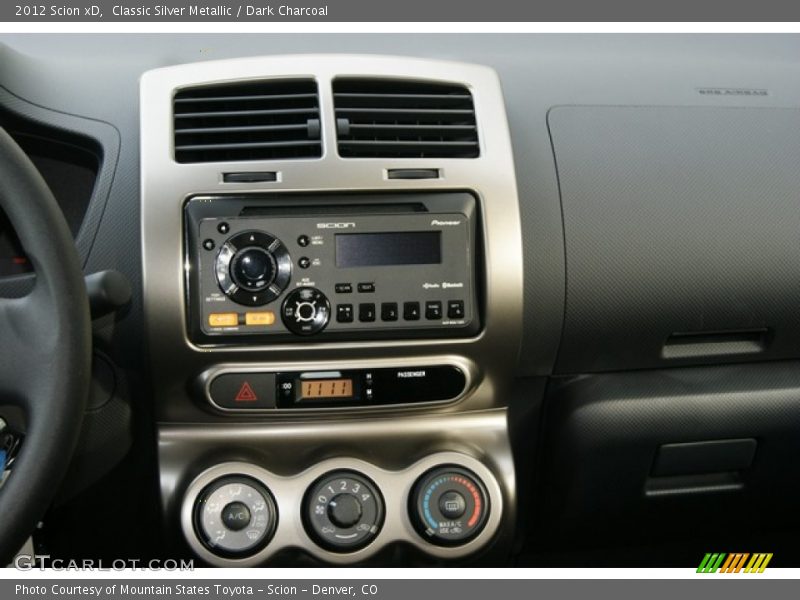 Classic Silver Metallic / Dark Charcoal 2012 Scion xD
