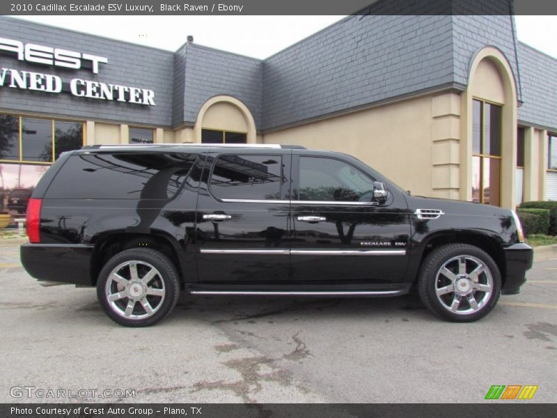 Black Raven / Ebony 2010 Cadillac Escalade ESV Luxury