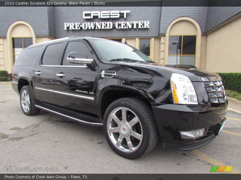 Black Raven / Ebony 2010 Cadillac Escalade ESV Luxury