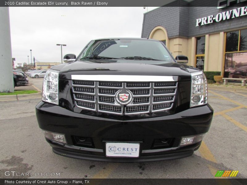 Black Raven / Ebony 2010 Cadillac Escalade ESV Luxury