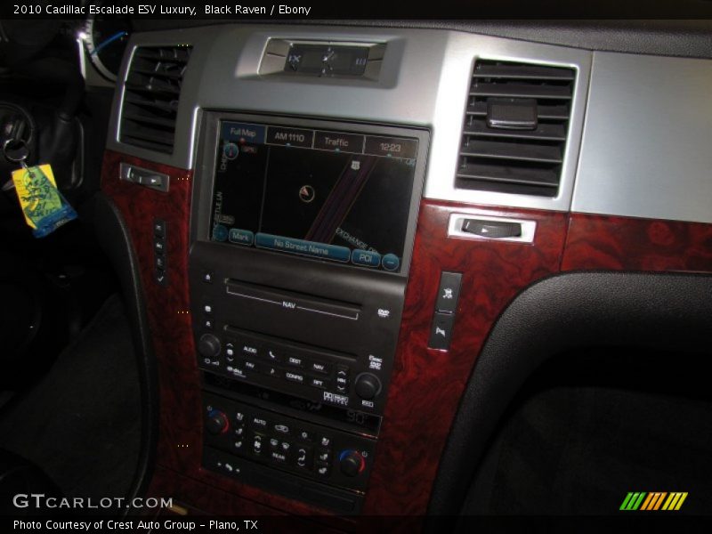 Black Raven / Ebony 2010 Cadillac Escalade ESV Luxury