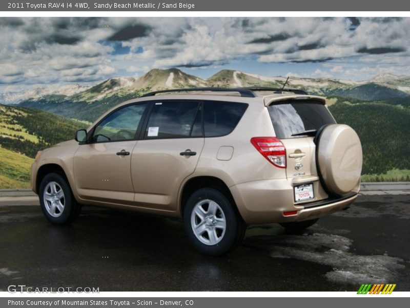 Sandy Beach Metallic / Sand Beige 2011 Toyota RAV4 I4 4WD