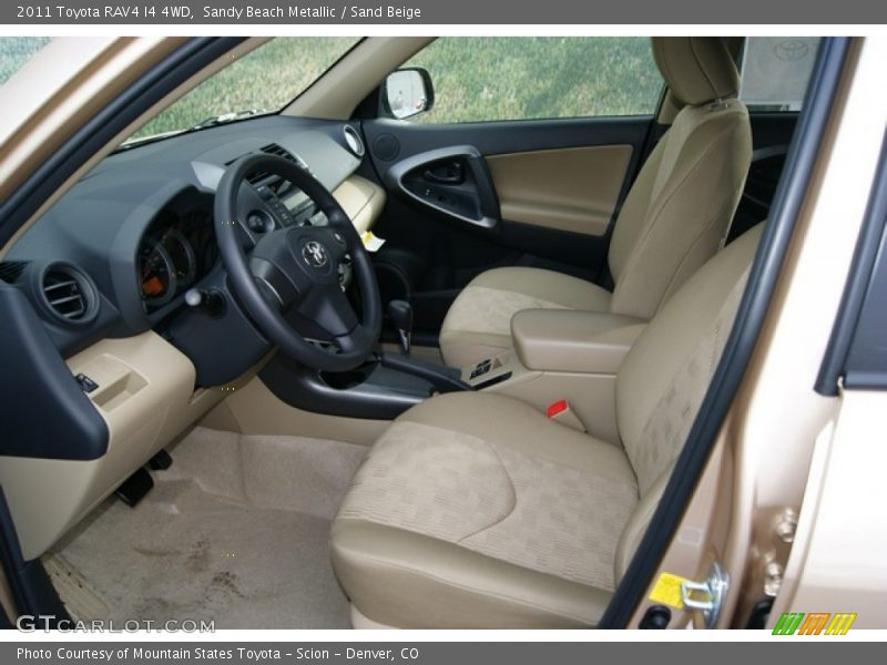 Sandy Beach Metallic / Sand Beige 2011 Toyota RAV4 I4 4WD