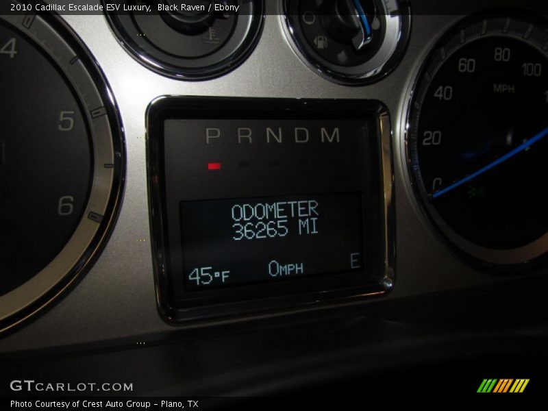 Black Raven / Ebony 2010 Cadillac Escalade ESV Luxury