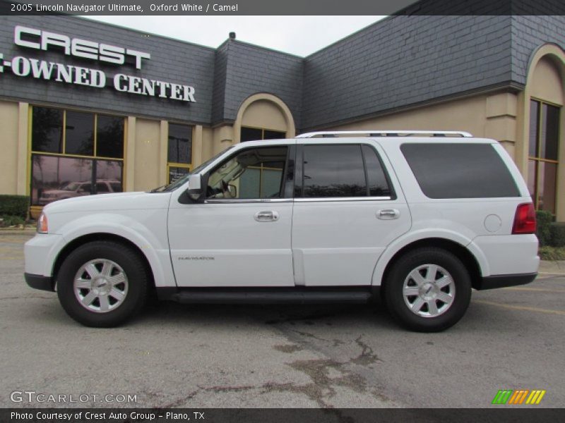 Oxford White / Camel 2005 Lincoln Navigator Ultimate