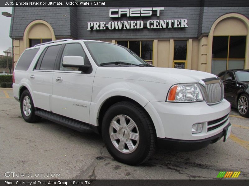 Oxford White / Camel 2005 Lincoln Navigator Ultimate