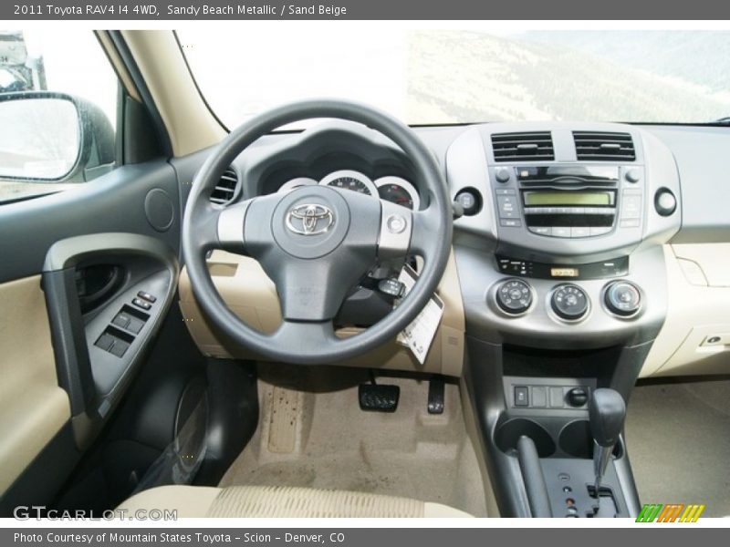 Sandy Beach Metallic / Sand Beige 2011 Toyota RAV4 I4 4WD