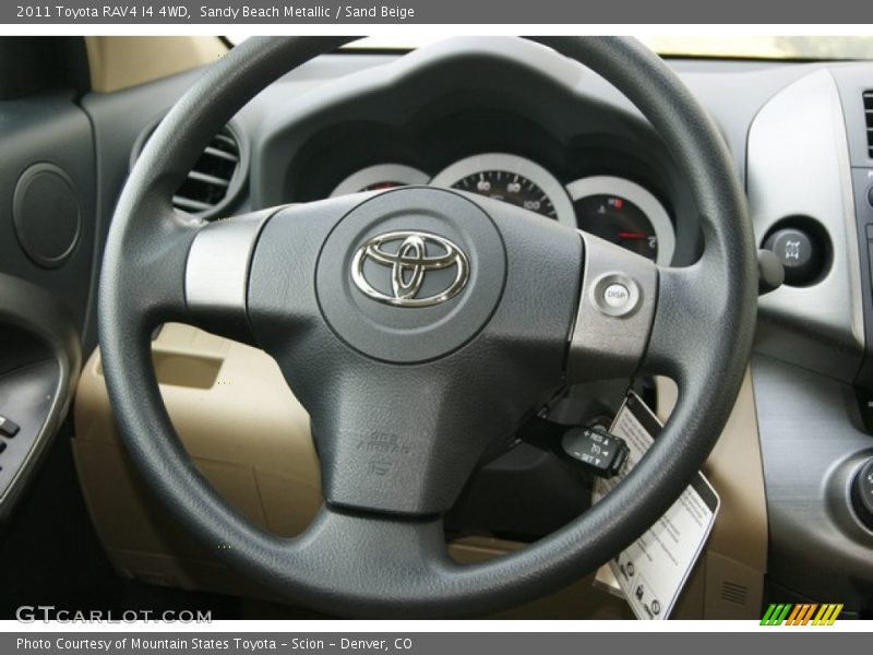 Sandy Beach Metallic / Sand Beige 2011 Toyota RAV4 I4 4WD