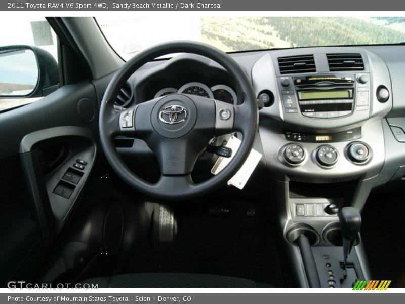 Sandy Beach Metallic / Dark Charcoal 2011 Toyota RAV4 V6 Sport 4WD