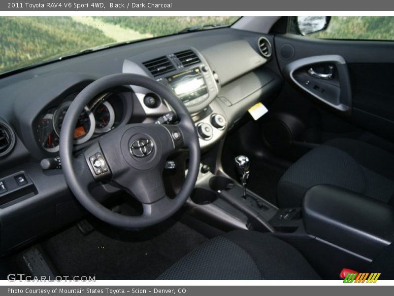 Black / Dark Charcoal 2011 Toyota RAV4 V6 Sport 4WD