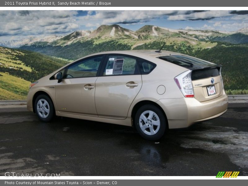 Sandy Beach Metallic / Bisque 2011 Toyota Prius Hybrid II