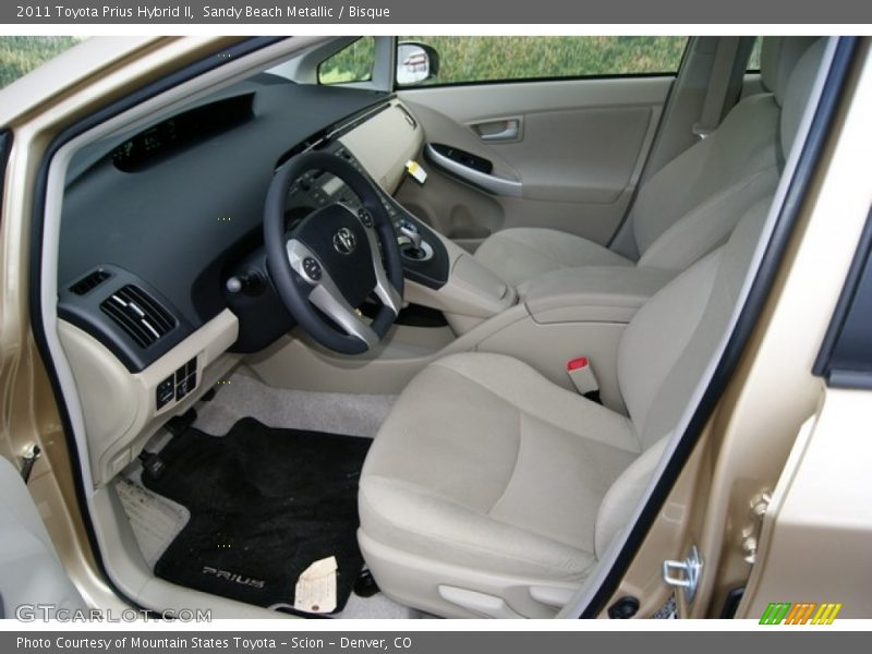 Sandy Beach Metallic / Bisque 2011 Toyota Prius Hybrid II