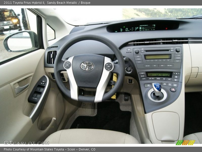 Sandy Beach Metallic / Bisque 2011 Toyota Prius Hybrid II