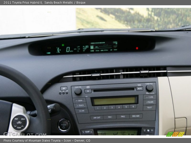 Sandy Beach Metallic / Bisque 2011 Toyota Prius Hybrid II