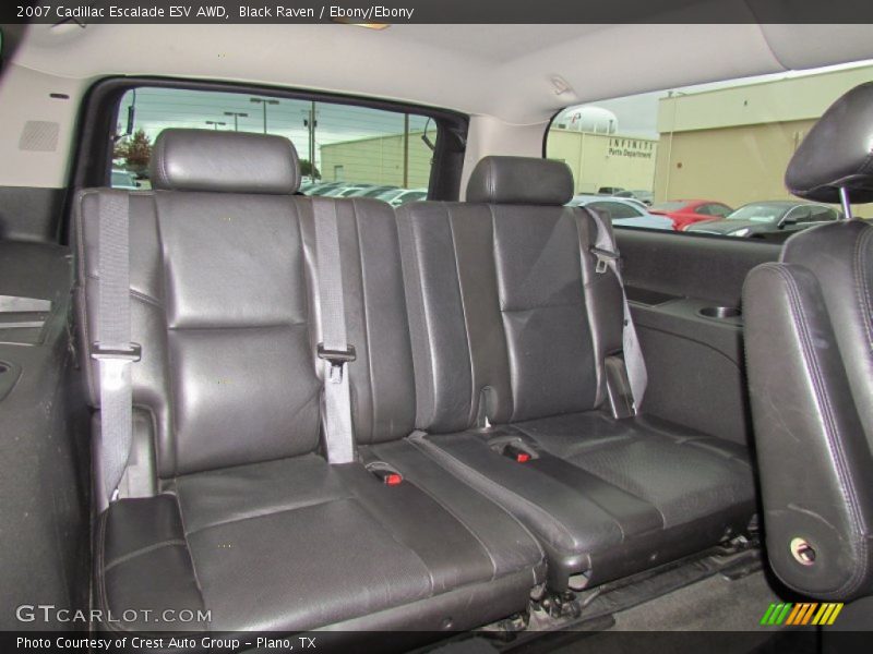 Black Raven / Ebony/Ebony 2007 Cadillac Escalade ESV AWD