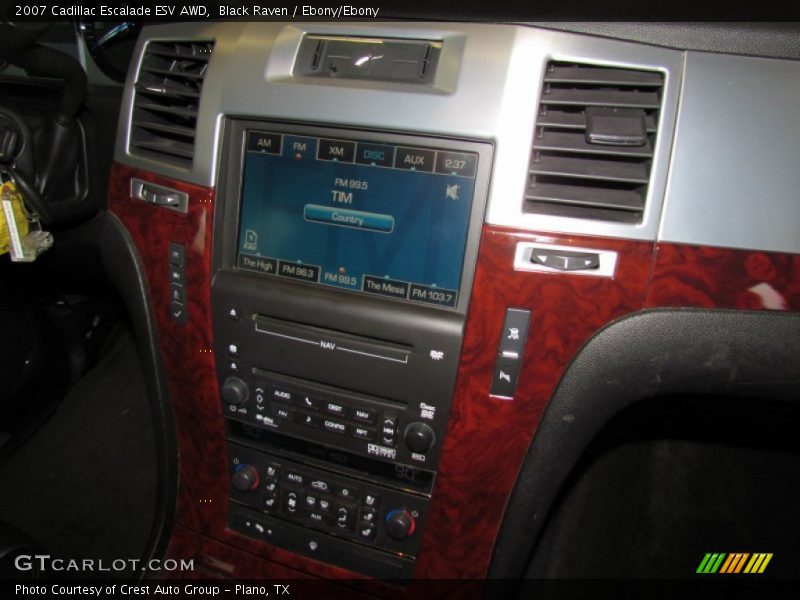 Black Raven / Ebony/Ebony 2007 Cadillac Escalade ESV AWD